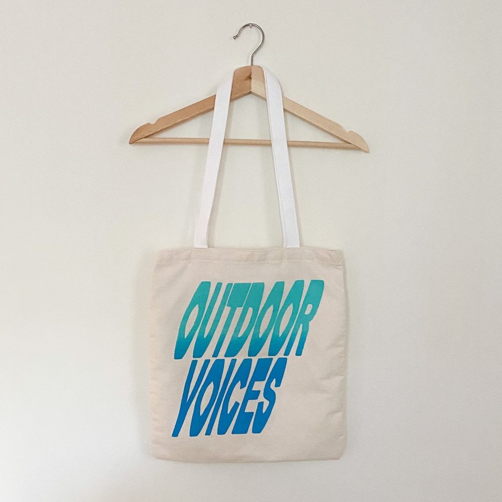 Outdoor Voices Canvas Tote Bag